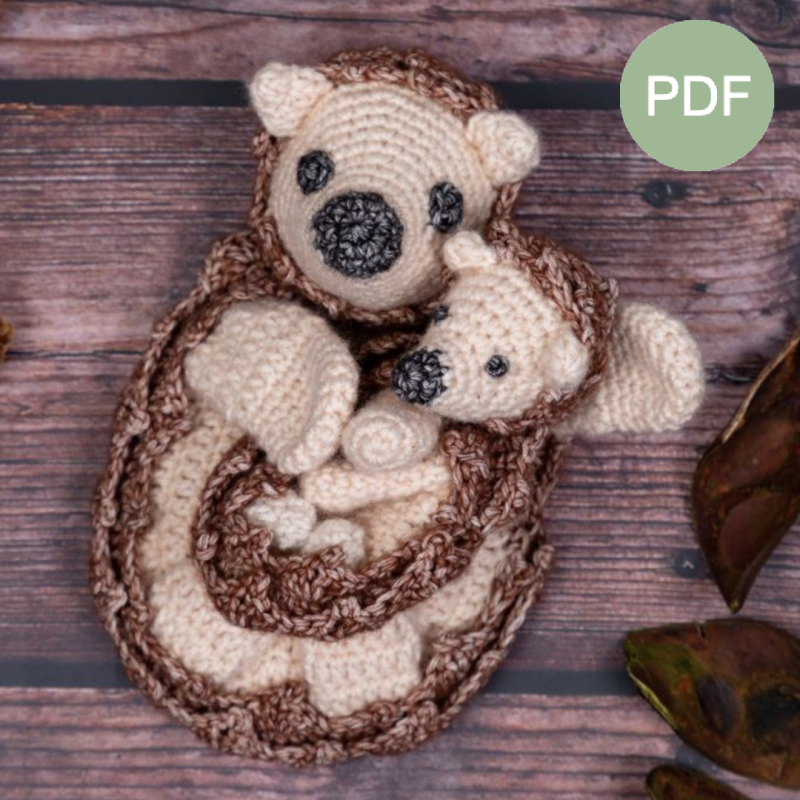 Duo Deal: Egel en mini egel Pdf patroon